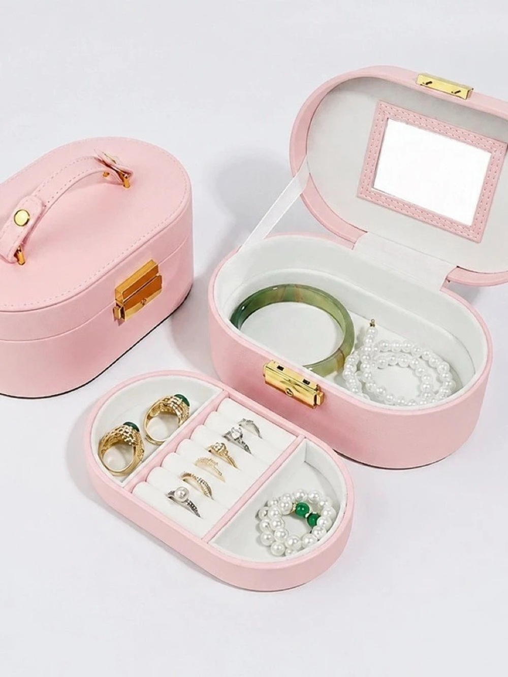 Pink Jewelry Case